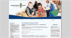 Desktop Screenshot of hedwig-dornbusch-schule.de
